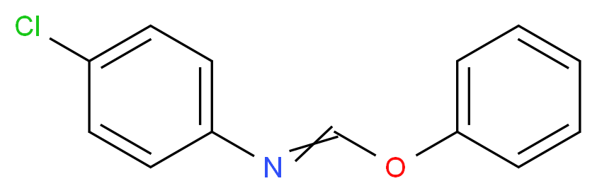 p-ANISYLIDENE-p-CHLOROANILINE_分子结构_CAS_3369-35-5)