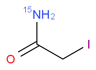 2-iodoethan(<sup>1</sup><sup>5</sup>N)amide_分子结构_CAS_287476-20-4