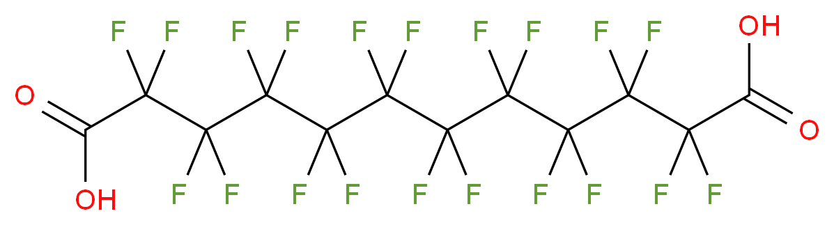 Perfluoro-1,10-decanedicarboxylic acid 96%_分子结构_CAS_865-85-0)