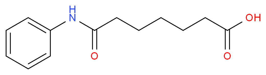 7-Oxo-7-(phenylamino)heptanoic Acid_分子结构_CAS_160777-08-2)