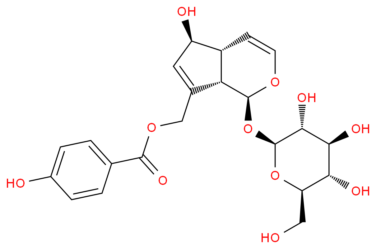 Agnuside_分子结构_CAS_11027-63-7)