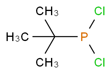 tert-butyldichlorophosphane_分子结构_CAS_25979-07-1