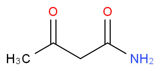 3-oxobutanamide_分子结构_CAS_5977-14-0