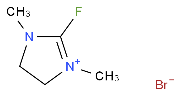 1,3-Dimethyl-2-fluoroimidazolinium bromide_分子结构_CAS_245550-86-1)