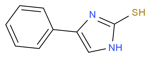 4-Phenylimidazole-2-thiol_分子结构_CAS_6857-34-7)