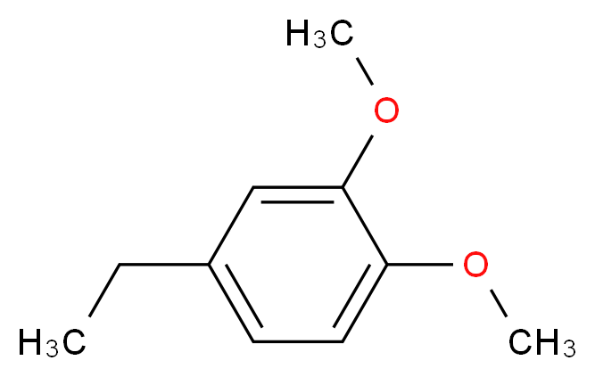 4-Ethyl-1,2-dimethoxybenzene_分子结构_CAS_5888-51-7)