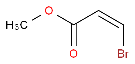 (Z)-3-Bromopropenoic acid methyl ester 95/5 Z/E_分子结构_CAS_6214-22-8)