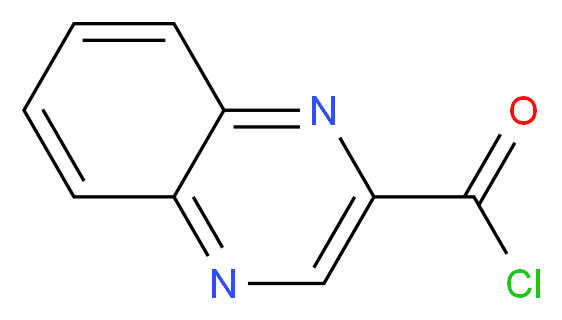 Quinoxaline-2-carbonyl chloride_分子结构_CAS_54745-92-5)