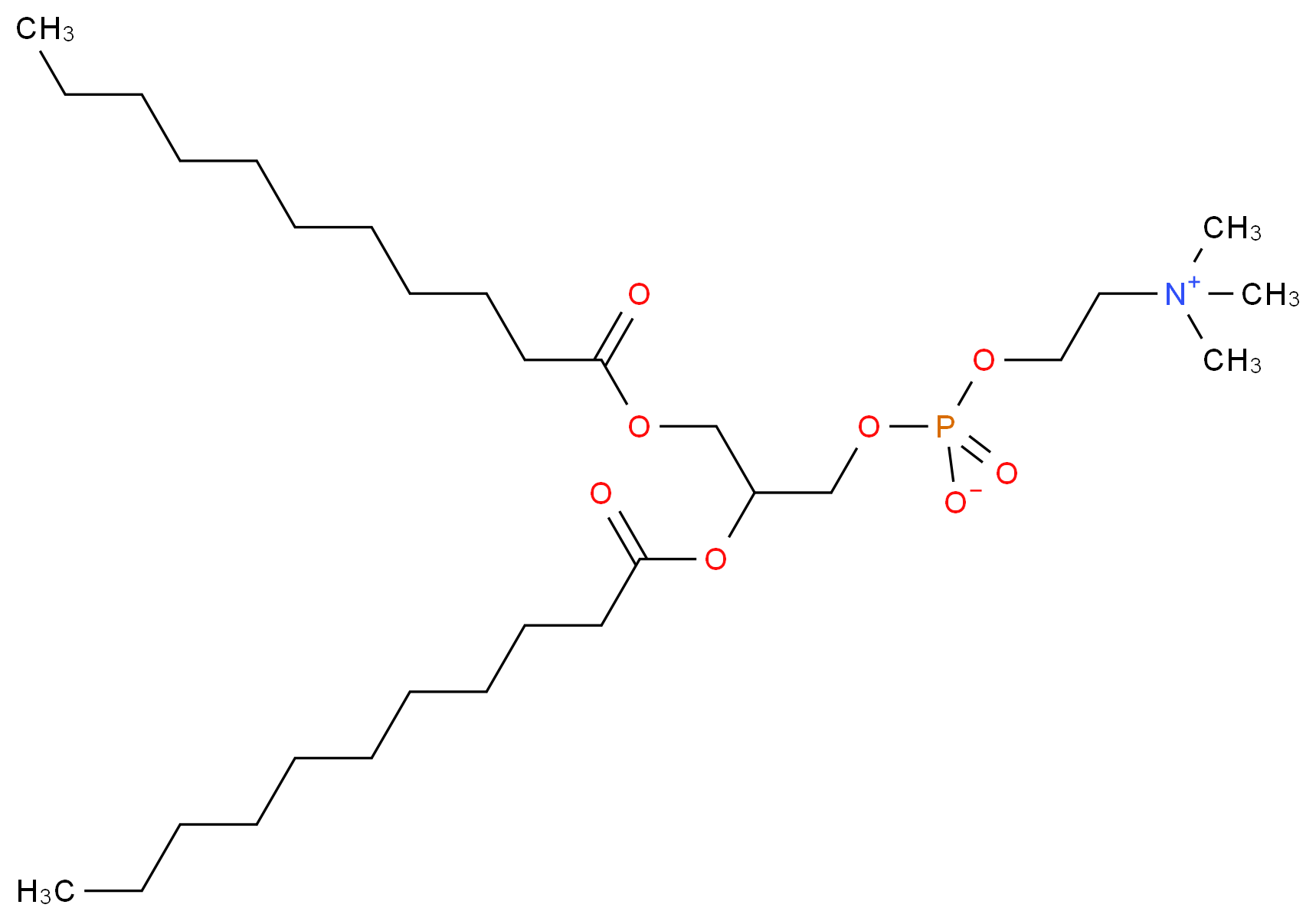 1,2-Diundecanoyl-sn-glycero-3-phosphocholine_分子结构_CAS_27869-47-2)