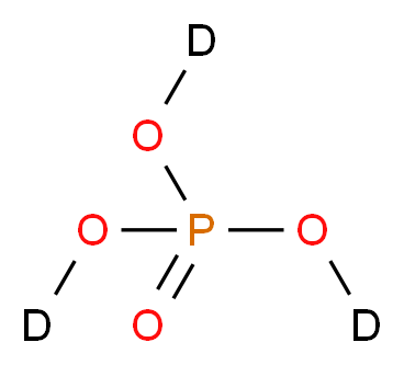 (<sup>2</sup>H<sub>3</sub>)phosphoric acid_分子结构_CAS_14335-33-2