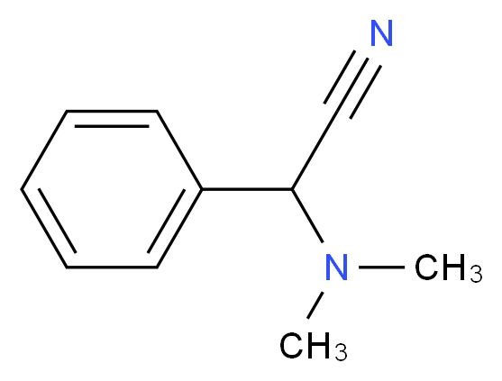 &alpha;-DIMETHYLAMINOPHENYLACETONITRILE_分子结构_CAS_827-36-1)