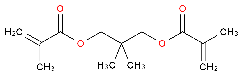 新戊二醇二甲基丙烯酸酯_分子结构_CAS_1985-51-9)