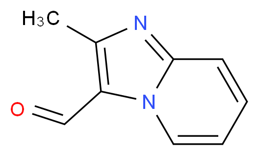 2-methylimidazo[1,2-a]pyridine-3-carbaldehyde_分子结构_CAS_30384-93-1)