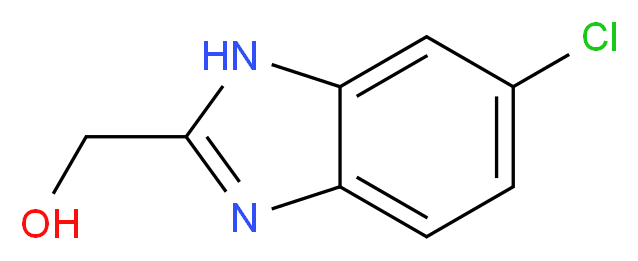 (5-Chloro-1H-benzimidazol-2-yl)methanol_分子结构_CAS_6953-65-7)