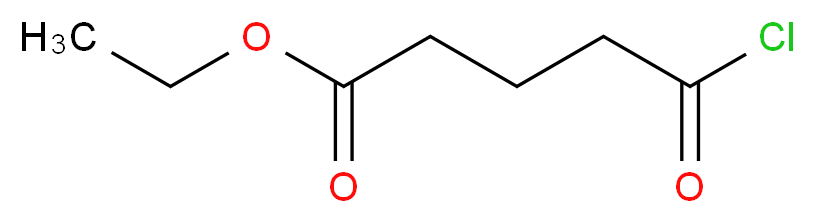 ethyl 5-chloro-5-oxopentanoate_分子结构_CAS_5205-39-0