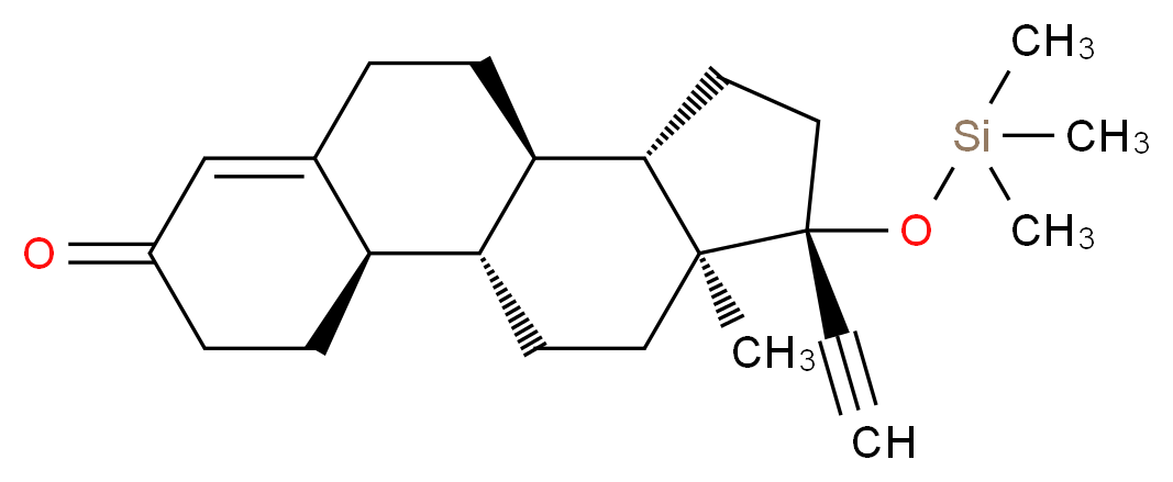 17-O-Trimethylsilyl Norethindrone_分子结构_CAS_28426-43-9)