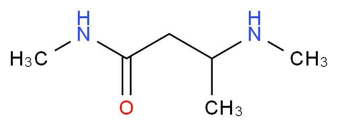 N-methyl-3-(methylamino)butanamide_分子结构_CAS_857779-89-6)