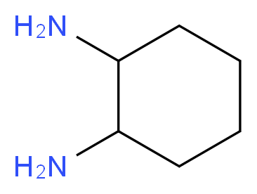 1,2-二氨基环己烷（顺反异构体混合物）_分子结构_CAS_694-83-7)