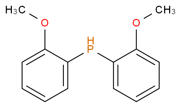 双(2-甲氧基苯基)膦_分子结构_CAS_10177-79-4)