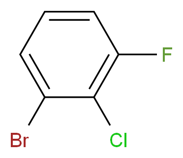 2-Chloro-3-fluorobromobenzene_分子结构_CAS_883499-24-9)
