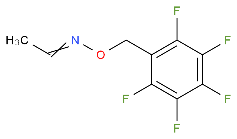 乙醛-O-五氟苯甲肟_分子结构_CAS_114611-59-5)