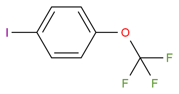 1-碘-4-(三氟甲氧基)苯_分子结构_CAS_103962-05-6)