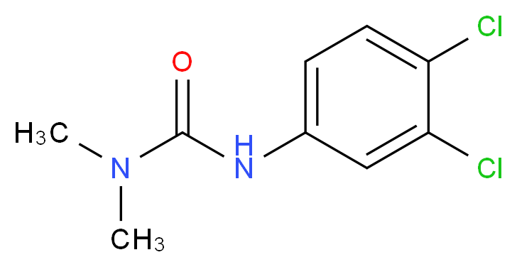 CAS_330-54-1 molecular structure