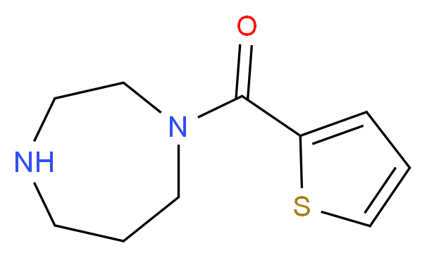 1,4-Diazepan-1-yl(thien-2-yl)methanone_分子结构_CAS_)