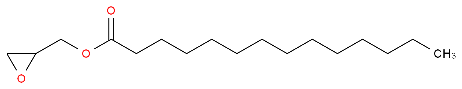 Glycidyl Myristate_分子结构_CAS_7460-80-2)