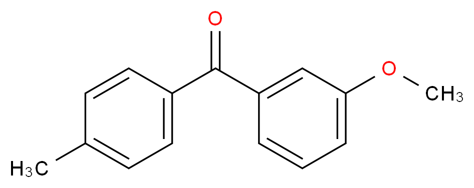 3-Methoxy-4'-methylbenzophenone_分子结构_CAS_82520-37-4)