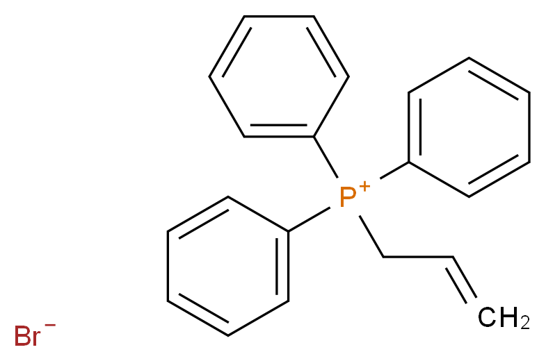 烯丙基三苯基溴化膦_分子结构_CAS_1560-54-9)