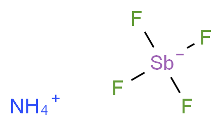 ammonium tetrafluorostibanuide_分子结构_CAS_14972-90-8