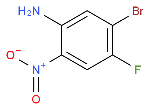 5-Bromo-4-fluoro-2-nitroaniline_分子结构_CAS_1052686-50-6)