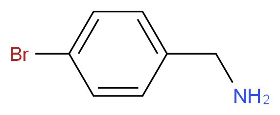 4-Bromobenzylamine_分子结构_CAS_3959-07-7)