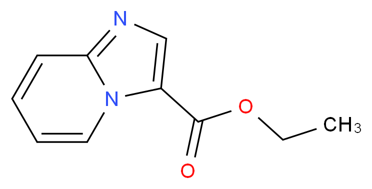 ethyl imidazo[1,2-a]pyridine-3-carboxylate_分子结构_CAS_123531-52-2