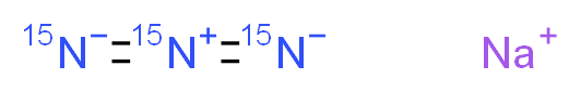 Sodium Azide-15N3_分子结构_CAS_1015486-10-8)