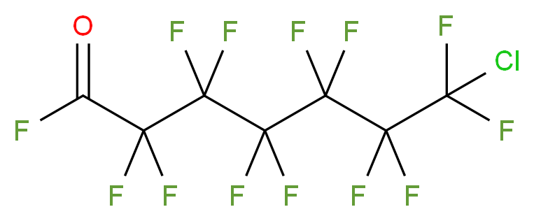 7-Chloroperfluoroheptanoyl fluoride_分子结构_CAS_662-63-5)