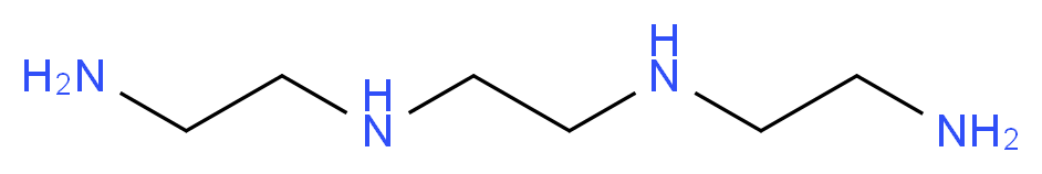 (2-aminoethyl)({2-[(2-aminoethyl)amino]ethyl})amine_分子结构_CAS_112-24-3