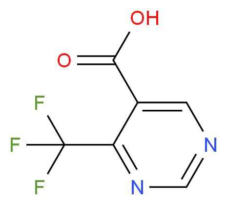 4-(Trifluoromethyl)pyrimidine-5-carboxylic acid_分子结构_CAS_220880-12-6)