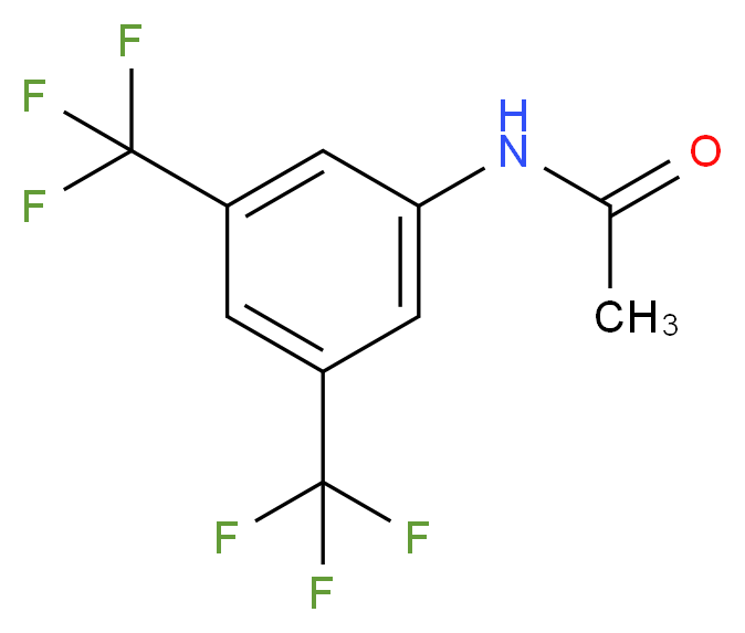 3,5-Bis(trifluoromethyl)acetanilide_分子结构_CAS_16143-84-3)