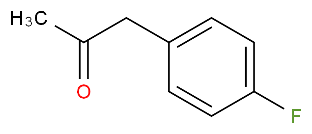 4-Fluorophenylacetone_分子结构_CAS_459-03-0)