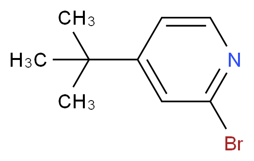 2-bromo-4-tert-butylpyridine_分子结构_CAS_50488-34-1)