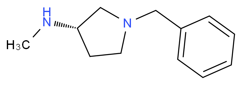 (3S)-(+)-1-BENZYL-3-(METHYLAMINO)PYRROLIDINE_分子结构_CAS_108963-18-4)