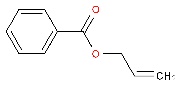 ALLYL BENZOATE_分子结构_CAS_583-04-0)