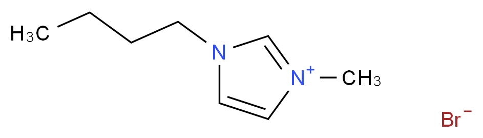 1-丁基-3-甲基咪唑溴化物_分子结构_CAS_85100-77-2)