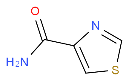 1,3-Thiazole-4-carboxamide_分子结构_CAS_3575-09-5)