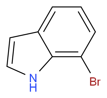 7-bromo-1H-indole_分子结构_CAS_51417-51-7