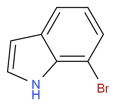 7-Bromoindole_分子结构_CAS_51417-51-7)