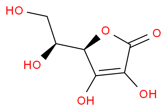 CAS_50-81-7 分子结构