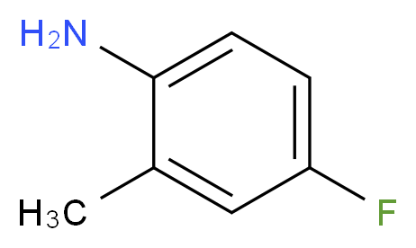 4-Fluoro-2-methylaniline 97%_分子结构_CAS_452-71-1)